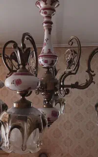 لوستر برنج و سرامیک