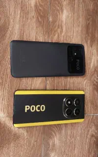 2عدد گوشیpocox7 رم512 در حد نو و poco c40