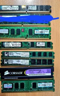 رم کامپیوتر ddr2 یک گیگ و 2 گیگ