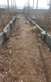سیمان کاری دیوار چینی