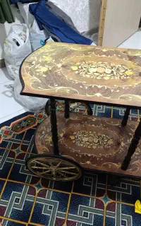 میز پذیرایی چرخ دار