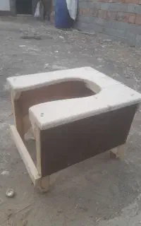دستشویی چوبی