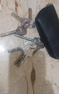دسته کلید پیدا شده