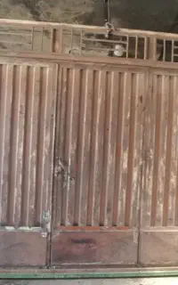 درب باغی حیاطی آهنی دست دوم