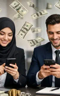 کار درمنزل با گوشی