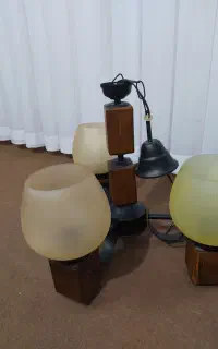 دو عدد لوستر شیک