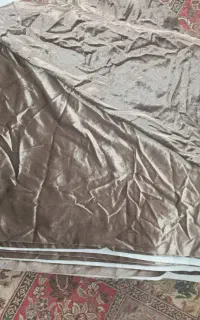 پارچه مبلی رنگ نسکافه ای پشت نخ