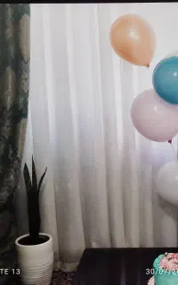 پرده پذیرایی به همراه دکوری زیباوپرده زبرا
