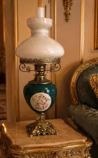 شمعدان قالپاقی سرامیکی  عروسکی در رنگهای متنوع
