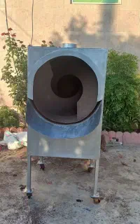 دستگاه بادام و آجیل برشته کن