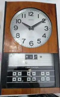 ساعت دیواری قدیمی ۵۰ ساله باطری خور