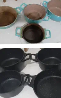 بازسازی ظروف تفلون با ضمانت ۶۰ ماه