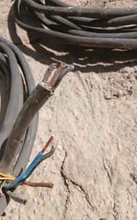 کابل 3 فاز مفتولی روکش pvc