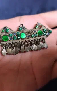 گیر مو گردنبند   قجری گردنبند یا رو لباسی
