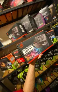 پاور 850W گلد rog strix رنگ سفید