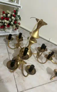 لوستر روکش طلا