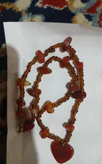 گردنبند عقیق قدیمی