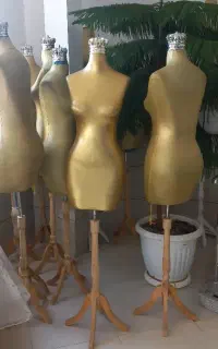 مانکن دبه ای و تاج دار