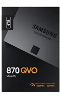 هاردSSD سامسونگ QVO 870 4TB پلمپ با گارانتی آواژنگ
