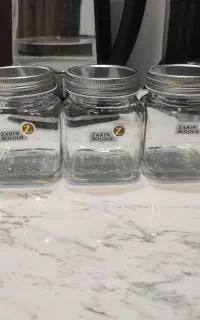 جای ادویه  شیشه جنس خوب بدون حباب ۶۰۰