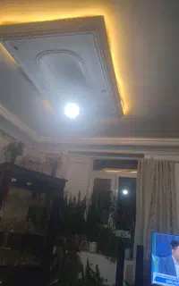 سفید کار ی ونورمخفی پیمانکاری وتغیره داخل ساختمان