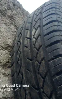 لاستیک و طوقه  عقب و جلو  و دستگاه فر