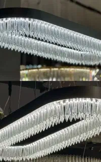 لوستر الماس.مدلهای کریستالی لاینر کد۵۵۴۴. AC light