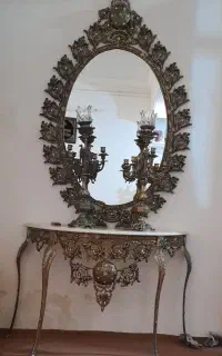 اینه وشمعدان