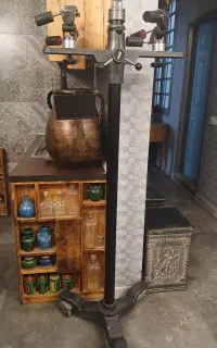 سه پایه صلیبی با هد دوربین