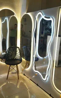 آینه دفرمه و قدی بکلایت و سندبلاست