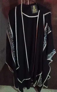 عبای زنانه جلو باز بسیار مجلسی و زیبا