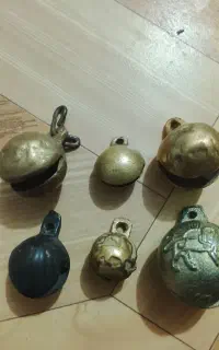 قرچه برنجی قدیمی اصل