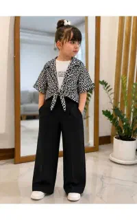 شلوار بگ‌ مازراتی دخترانه