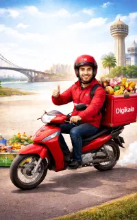 پیک موتور،ماشین، تضمین ۱۸۰۰میلیون روزانه(دیجیکالا)