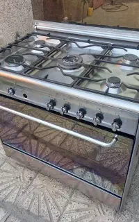 اجاق‌گاز فردار تمام استیل سینجر گاز درحدنو