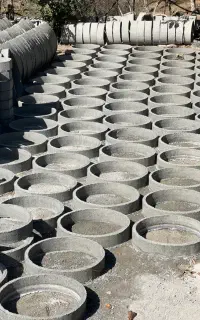 کارگاه تولید کول سیمانی چاه (انباری/میله)