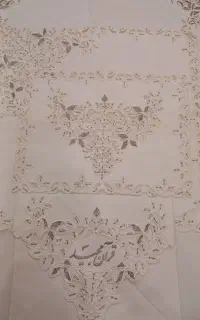 جانماز کارشده و تسبیح 1000تایی