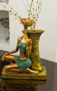 گلدان و شمع.دان