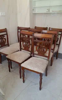 ۸ عدد صندلی درجه یک چوب راش
