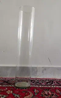 گلدان شیشه ای بلند