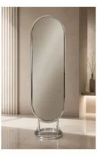 اینه کپسولی نقره ای