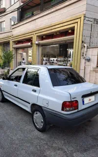 پراید مدل 94 بدون رنگ بسیار زیبا
