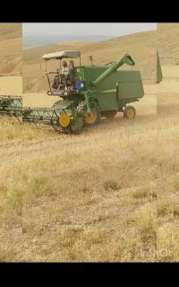 یک دستگاه کمباین مدل 96 97بکار موتور پرکنز  گ