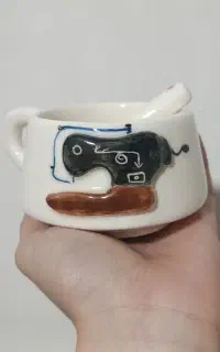 ماگ طرح چرخ خیاطی