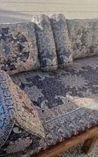 پشتی شاه نشین ۷تیکه قابل شستشو