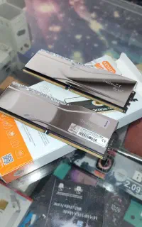 رم کامپیوتر RAM DDR5 6400 16GB LED