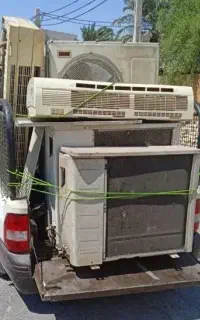 خرید فروش کولر وکولرهای گازی سوخته