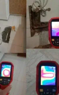 نشت یابی نم یاب رفع نشتی نشیاب لوله کشی فاضلاب