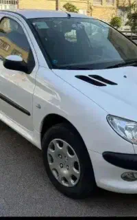 ۲۰۶  تیپ ۲ سفید مدل ۹۸ بسیار تمیز و خانگی