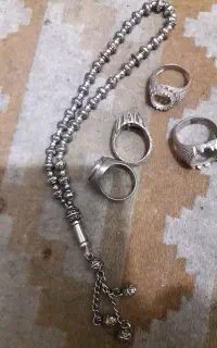 تسبیح تمام نقره